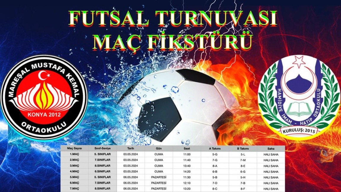 Okulumuz Futsal Turnuvası Başlıyor
